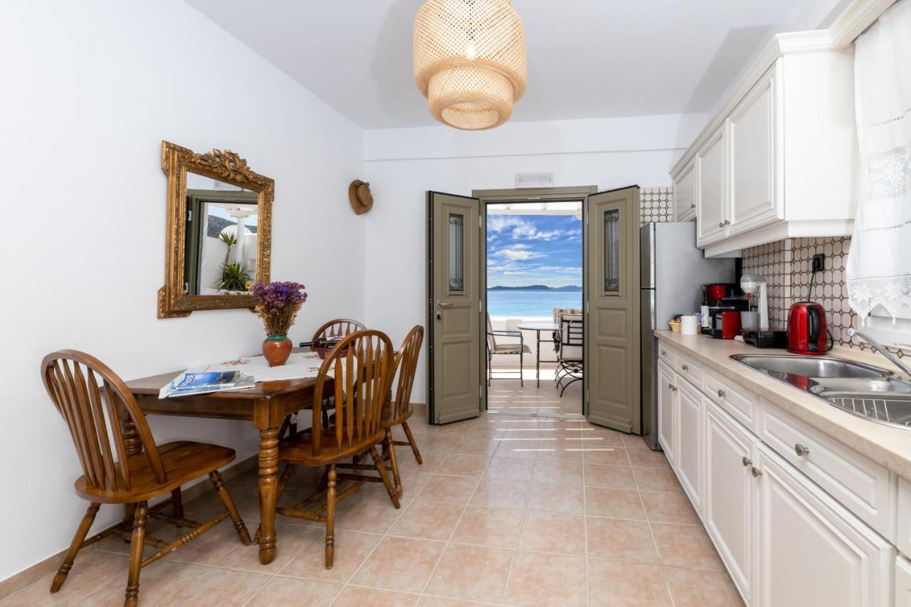 Pension Moschoula Platis Gialos  Bagian luar foto