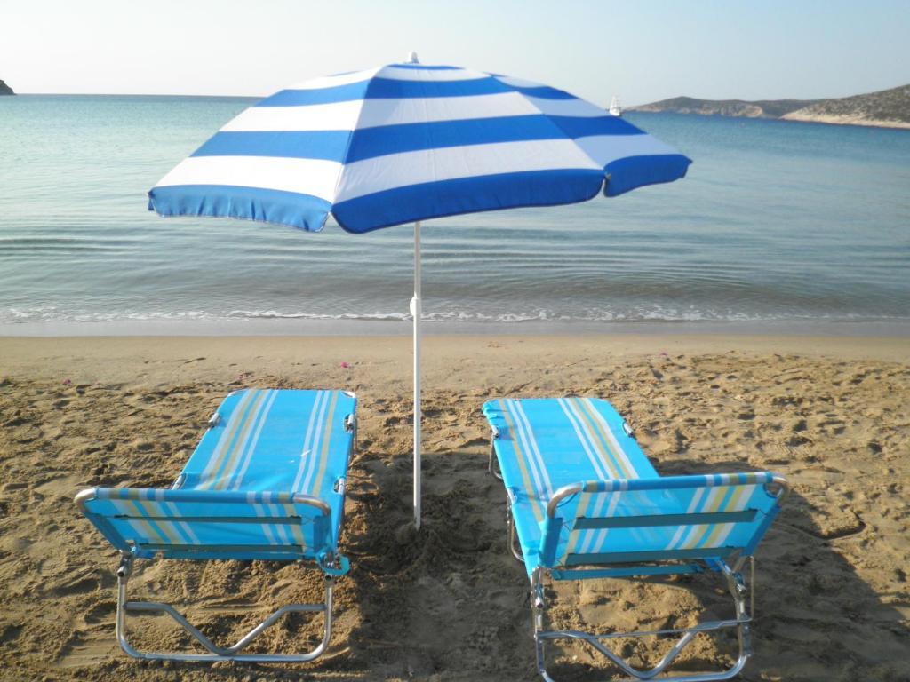 Pension Moschoula Platis Gialos  Ruang foto